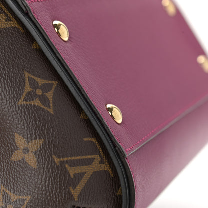 Louis Vuitton Calfskin Monogram Kimono Tote Grape 10 of 12
