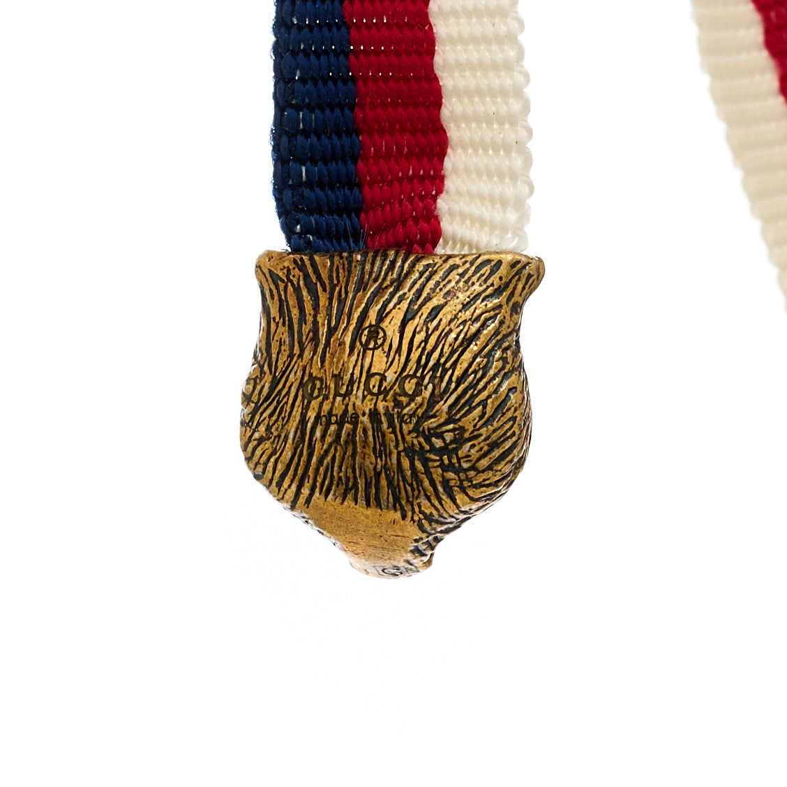 Gucci Pearl Ribbon Feline Strand Necklace 5 of 6