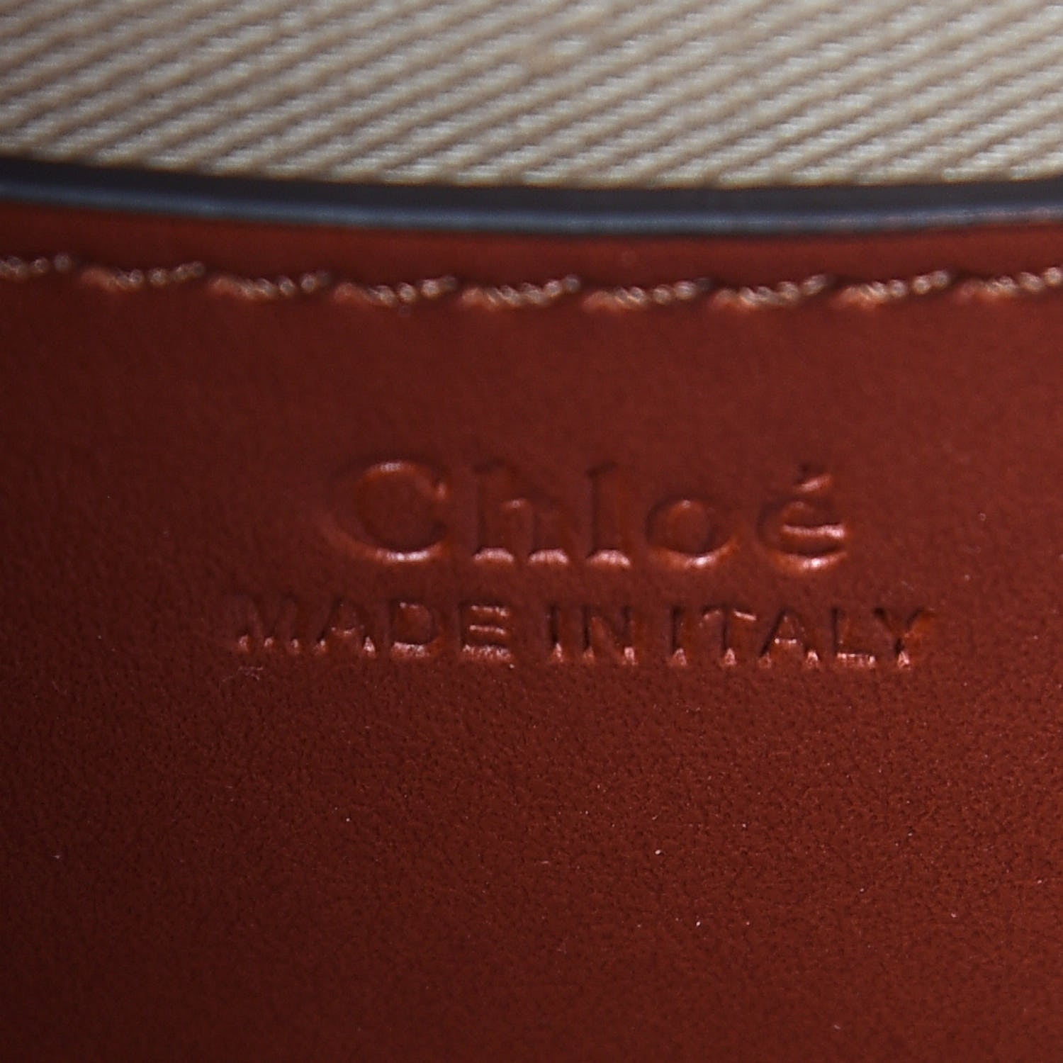 Chloe Calfskin Small Tess Bag Sepia Brown 10 of 13