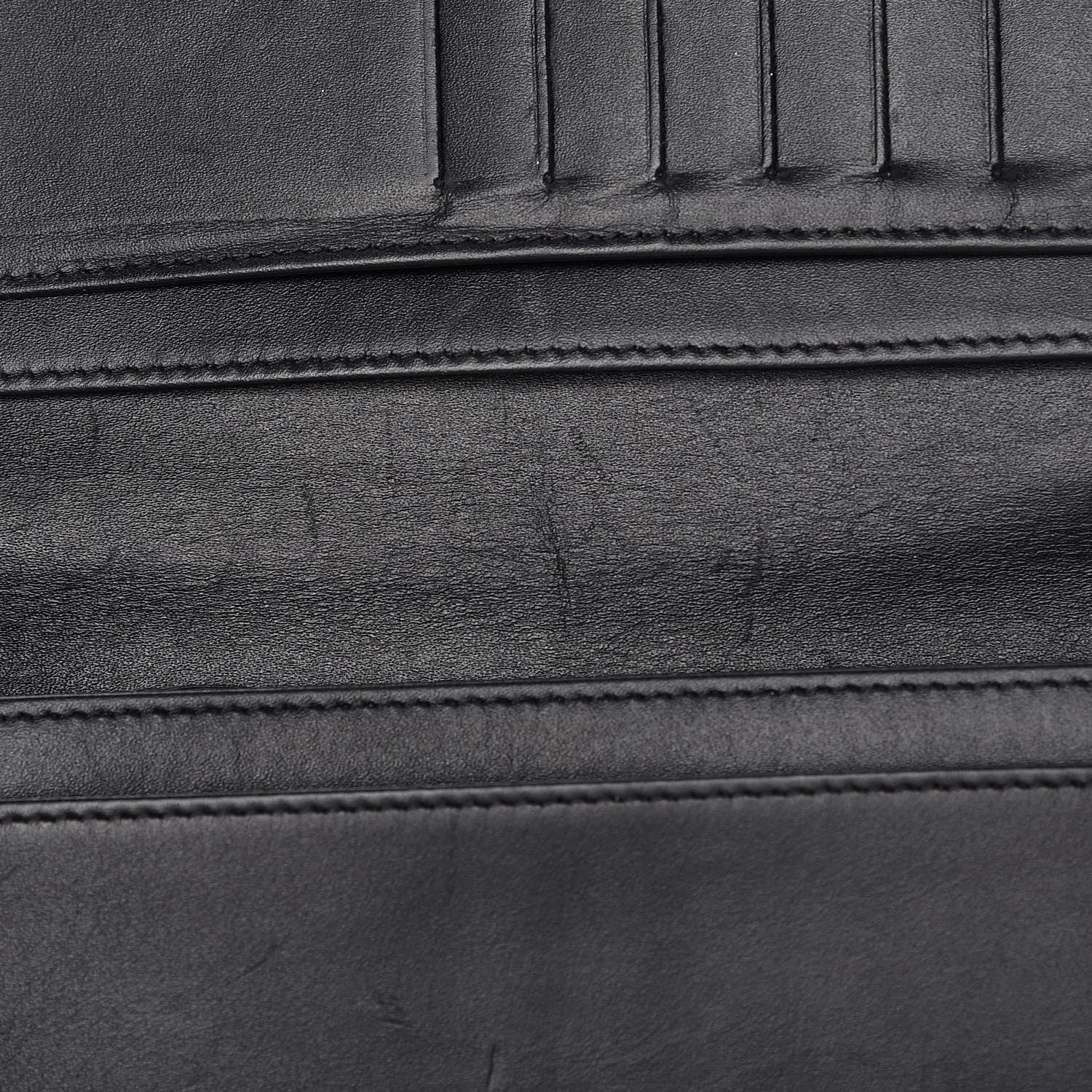 Chanel Caviar Timeless CC Yen Wallet Black 9 of 16