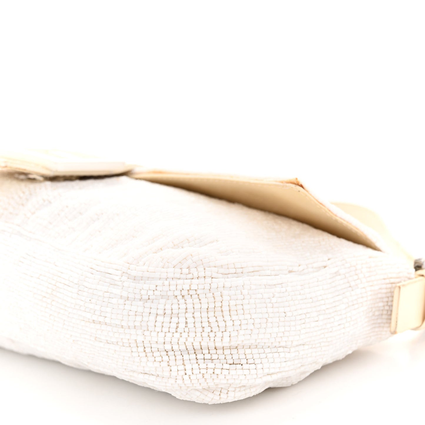 Beaded Baguette White