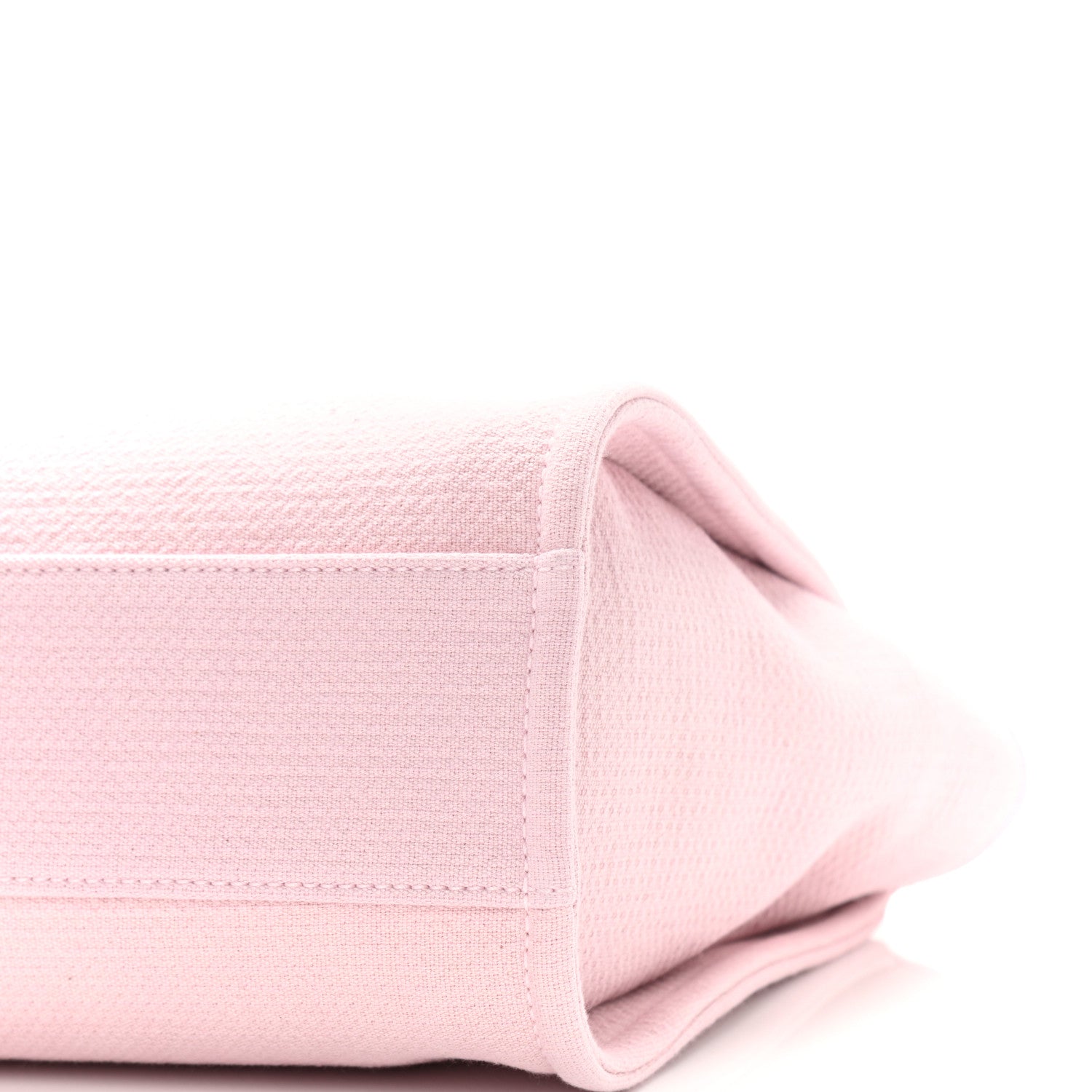 Chanel Mixed Fibers Small Deauville Tote Light Pink 11 of 12