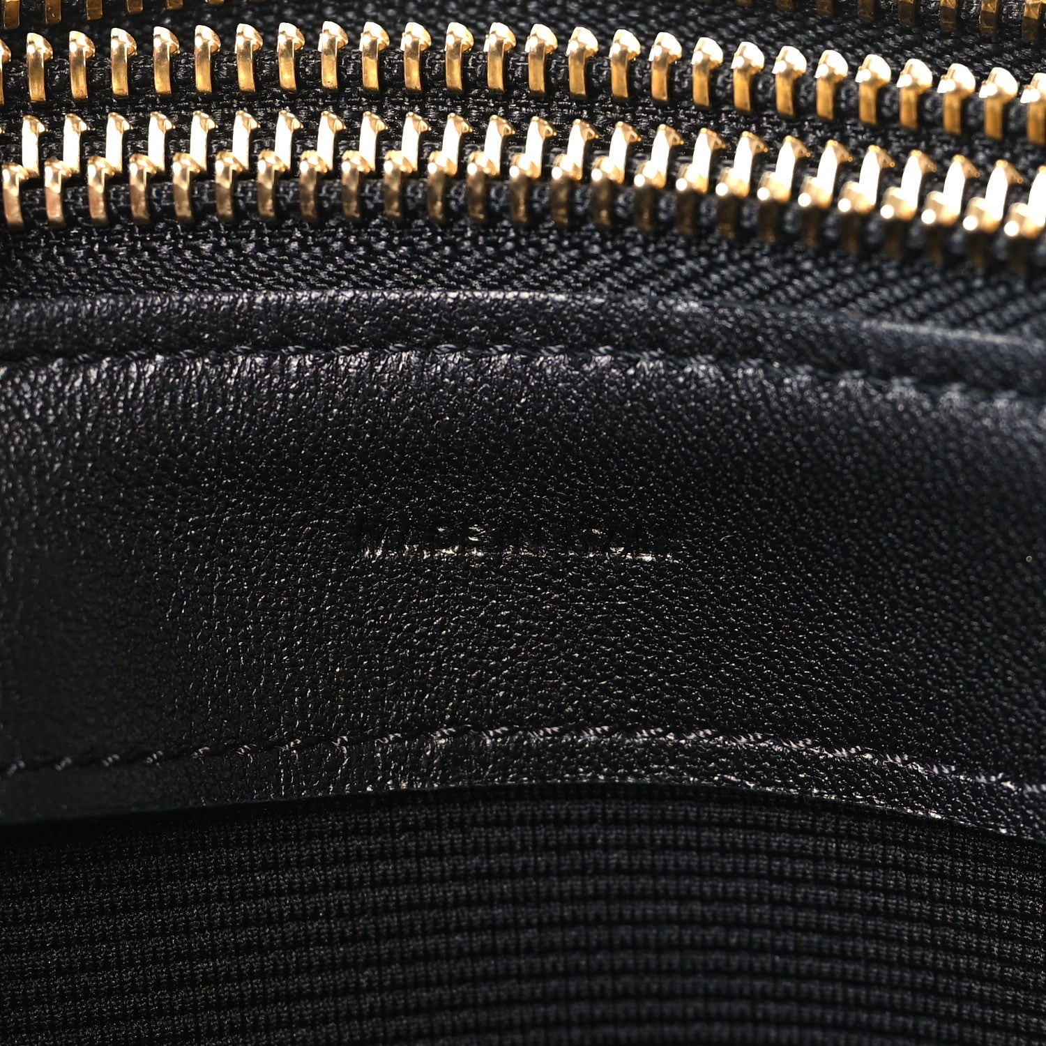 Celine Lambskin Large Trio Crossbody Bag Black 9 of 11