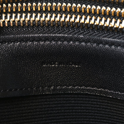 Celine Lambskin Large Trio Crossbody Bag Black 9 of 11