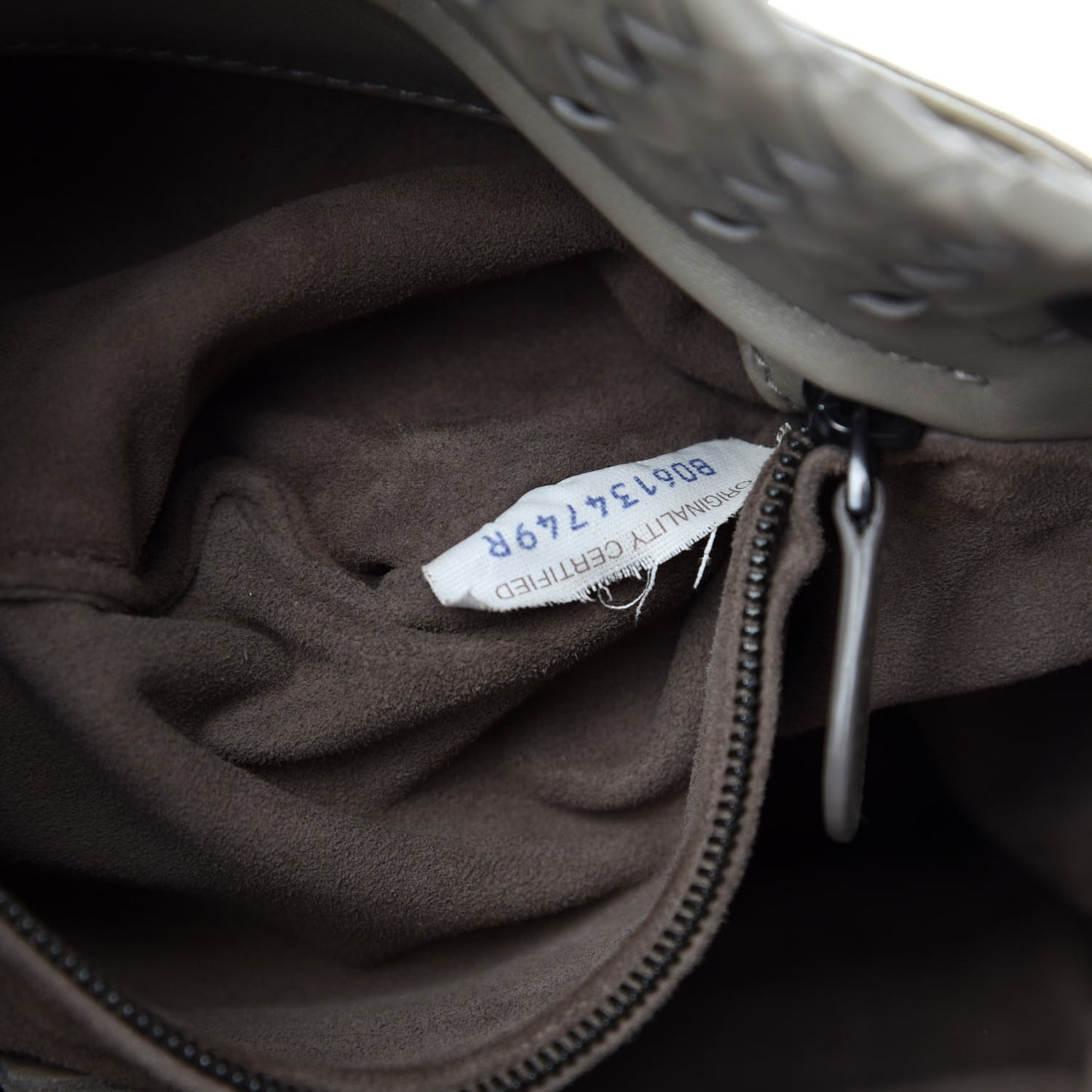 Nappa Intrecciato Garda Bag Mink
