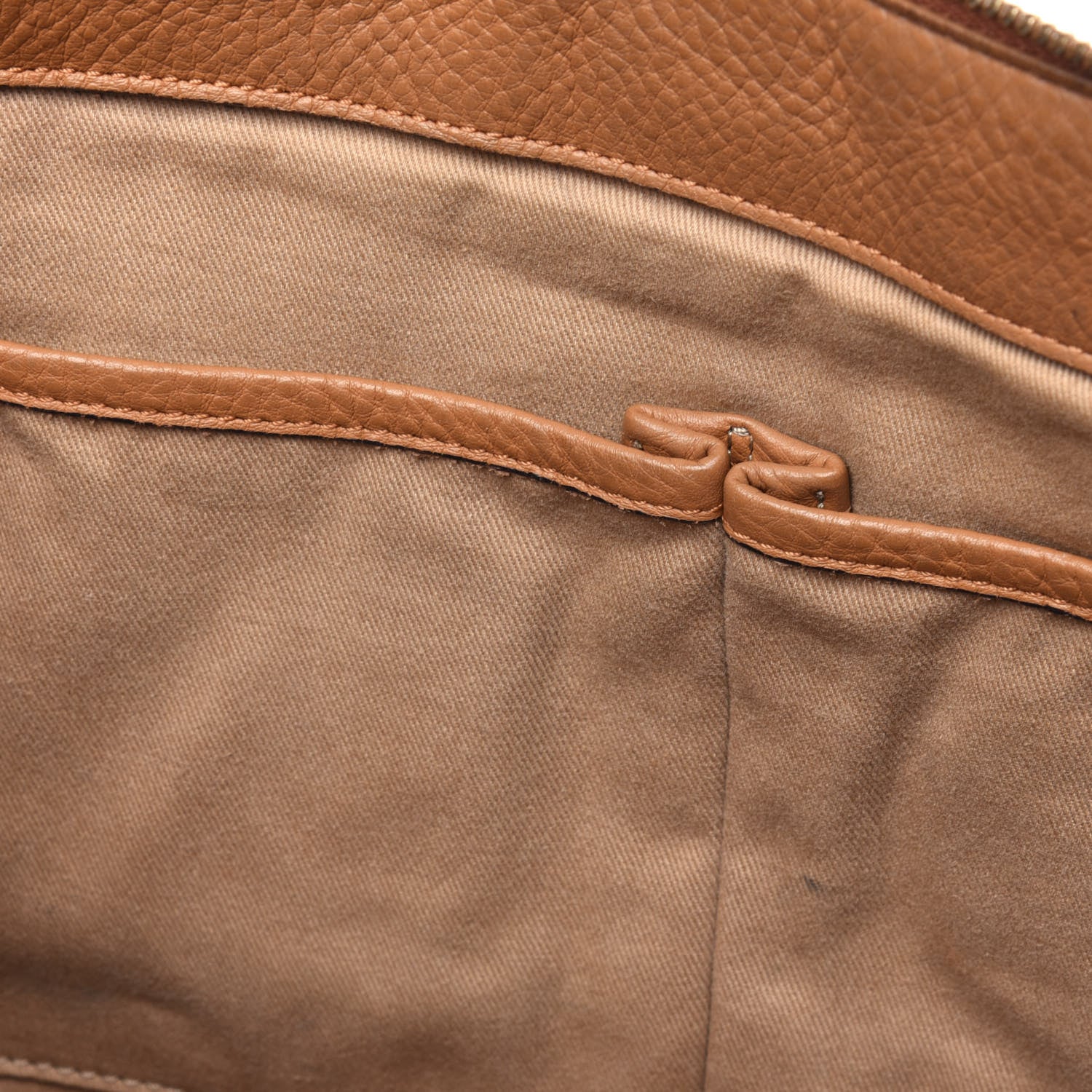 MCM Visetos Medium Essentials Shopper Tote Cognac 10 of 26