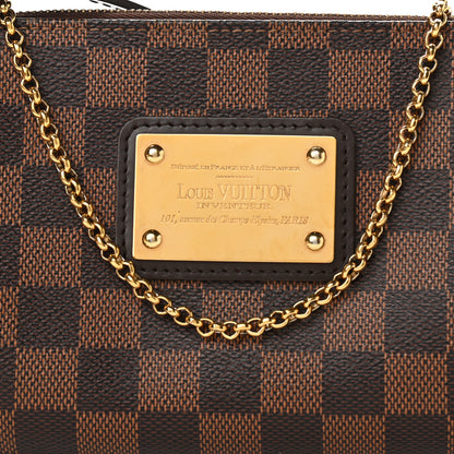Louis Vuitton Damier Ebene Eva Clutch 8 of 12