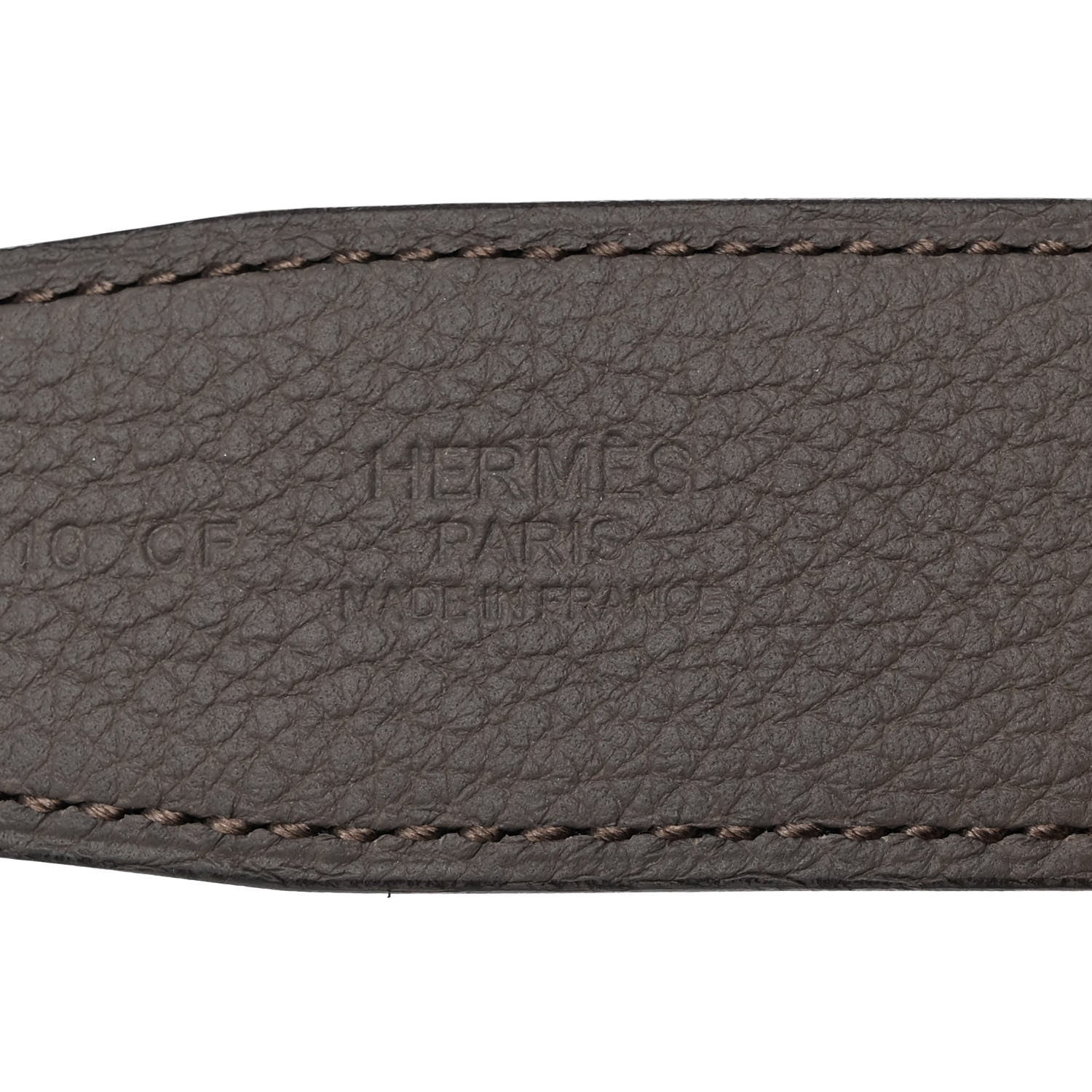 Hermes Togo 32mm Belt Strap 105 42 Black Etain 5 of 7