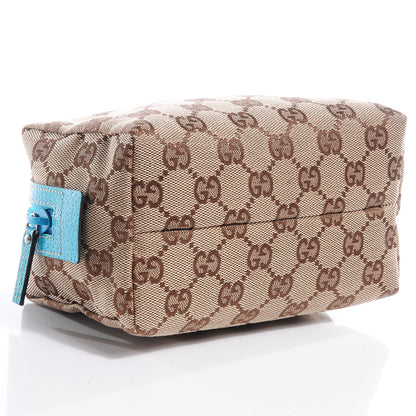 Gucci Monogram GG Cosmetic Case Turquoise 4 of 8