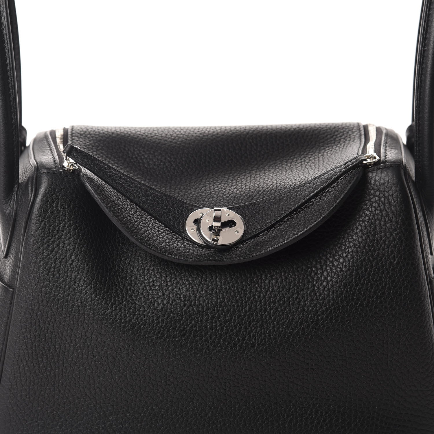 Hermes Togo Matte Niloticus Crocodile Touch Lindy 26 Black 10 of 11