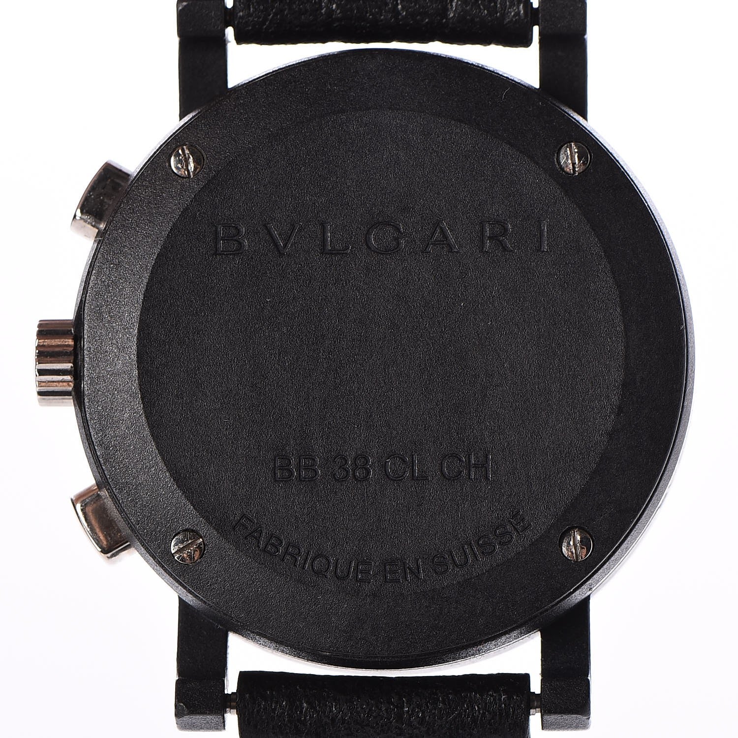Bulgari Carbon Calfskin 38mm Marbella Quartz Watch Black 6 of 12