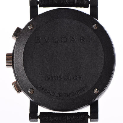 Bulgari Carbon Calfskin 38mm Marbella Quartz Watch Black 6 of 12