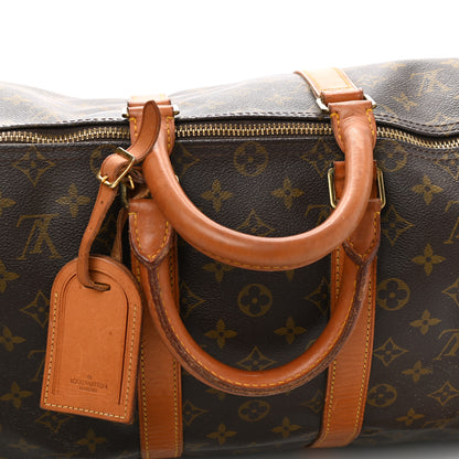 Louis Vuitton Monogram Keepall Bandouliere 45 10 of 14
