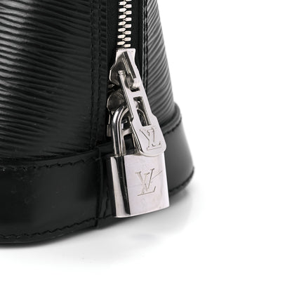 Louis Vuitton Epi Alma BB Black 9 of 15