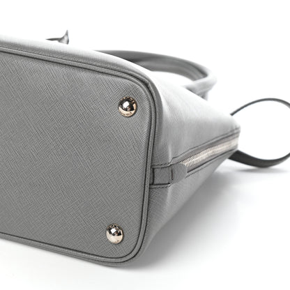 Prada Saffiano Vernice Medium Promenade Tote Marmo 9 of 9