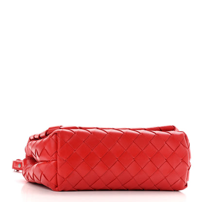 Bottega Veneta Nappa Intrecciato Mini Crossbody Red 4 of 9
