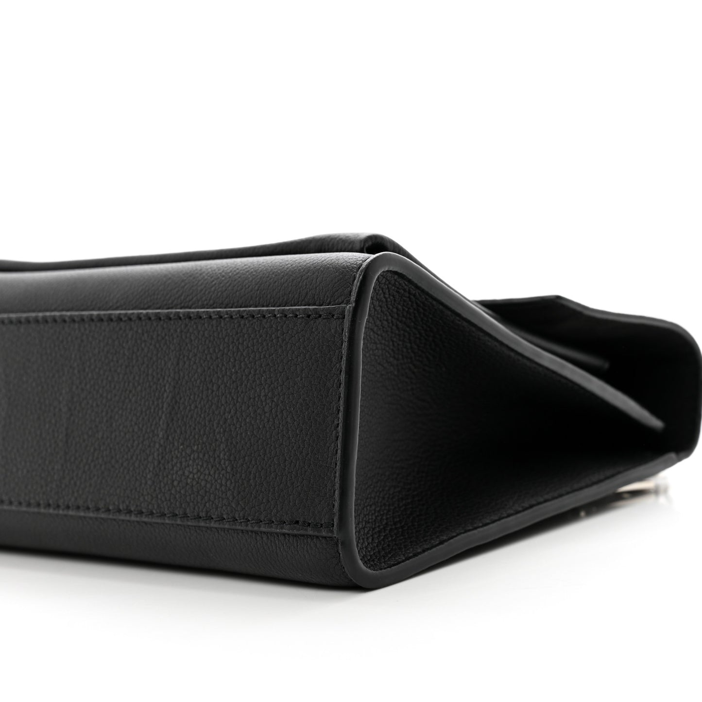 Soft Calfskin Mylockme Chain Bag BB Black