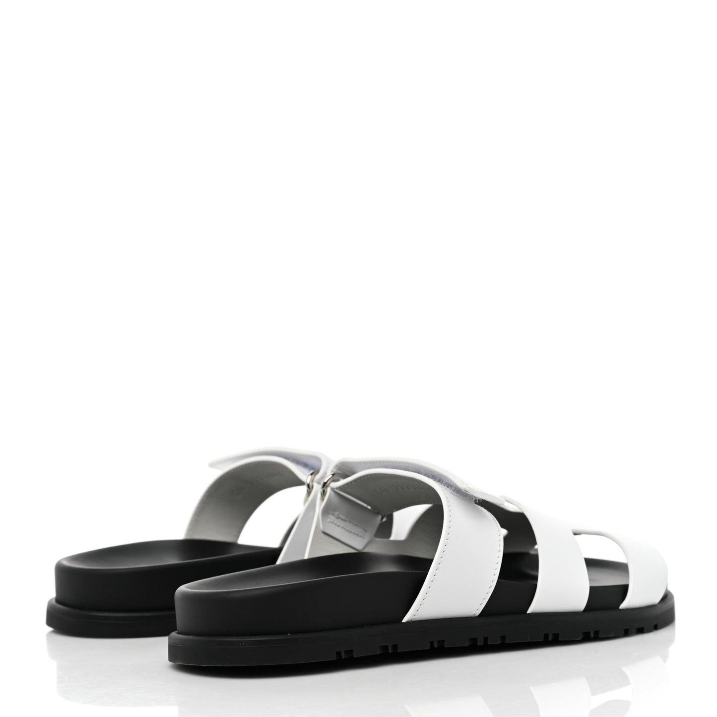 Calfskin Womens Chypre Sandals 37.5 White