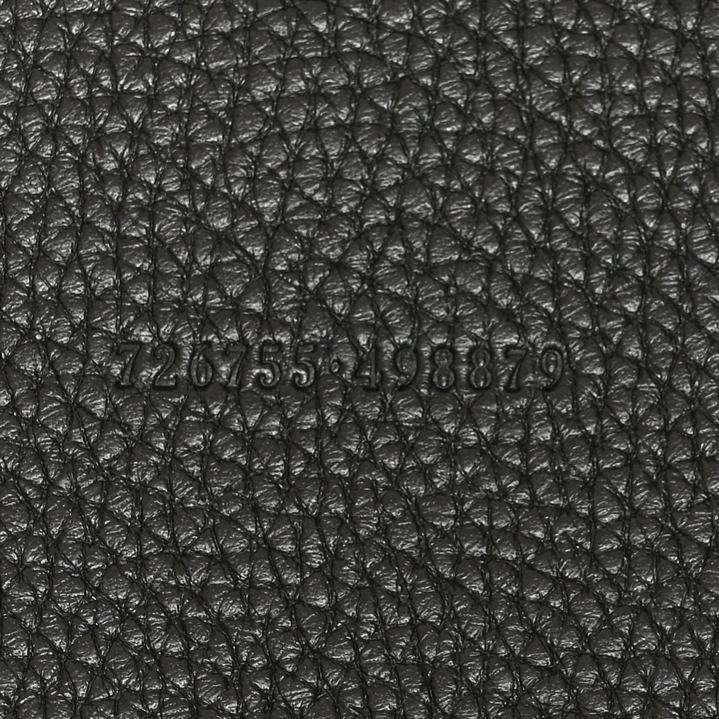Monogram Jumbo GG Calfskin Web Large Shopping Tote Black