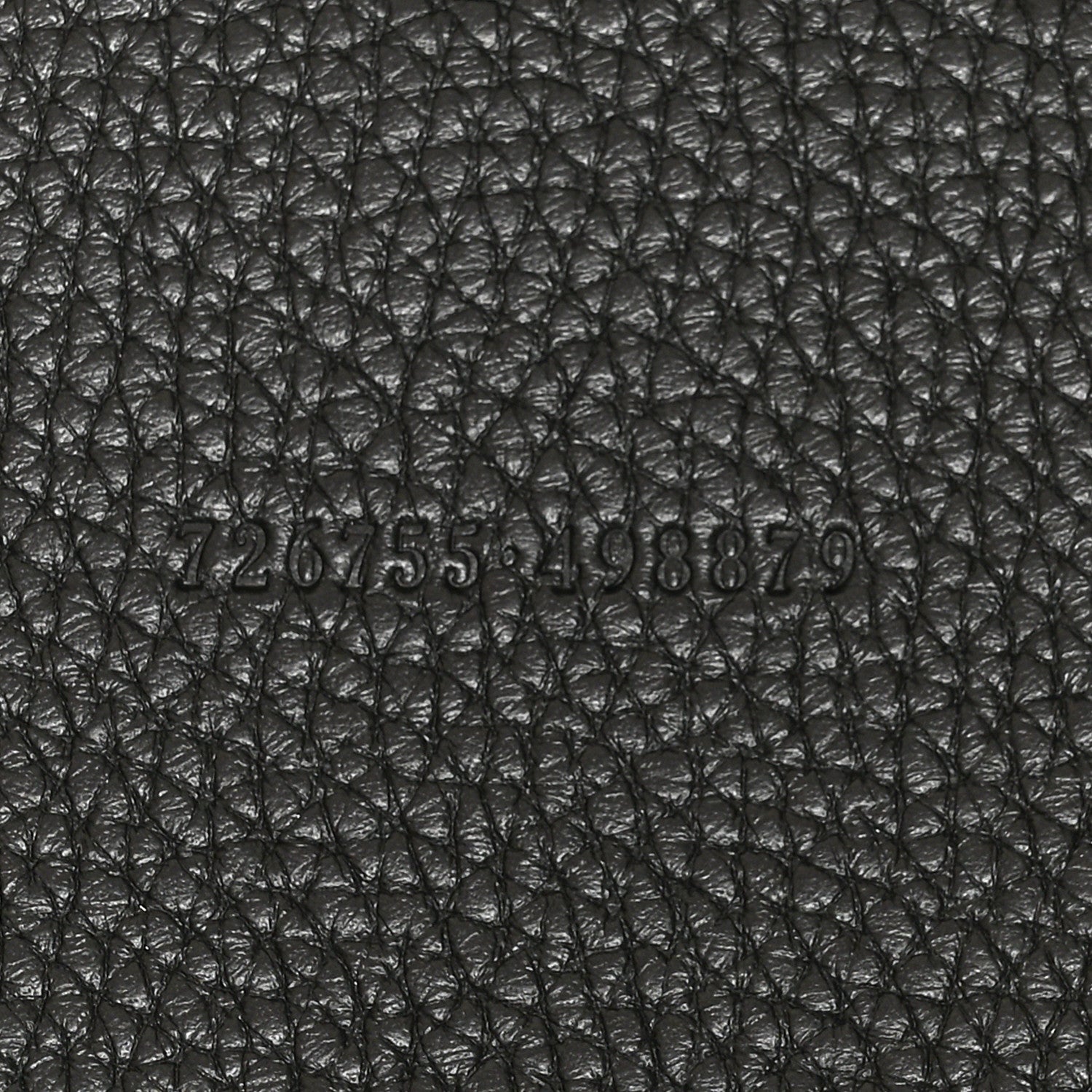 Gucci Monogram Jumbo GG Calfskin Web Large Shopping Tote Black 9 of 12