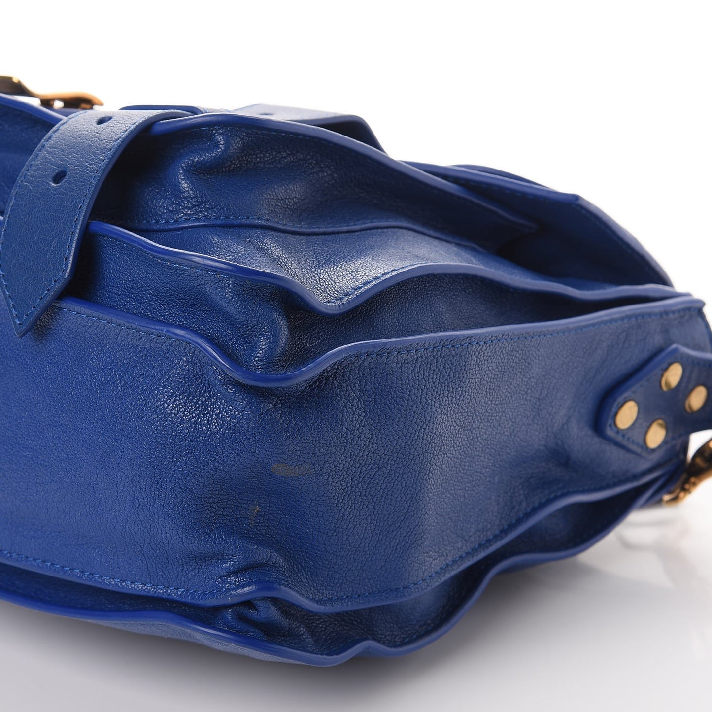 Lambskin Medium PS1 Satchel Royal Blue