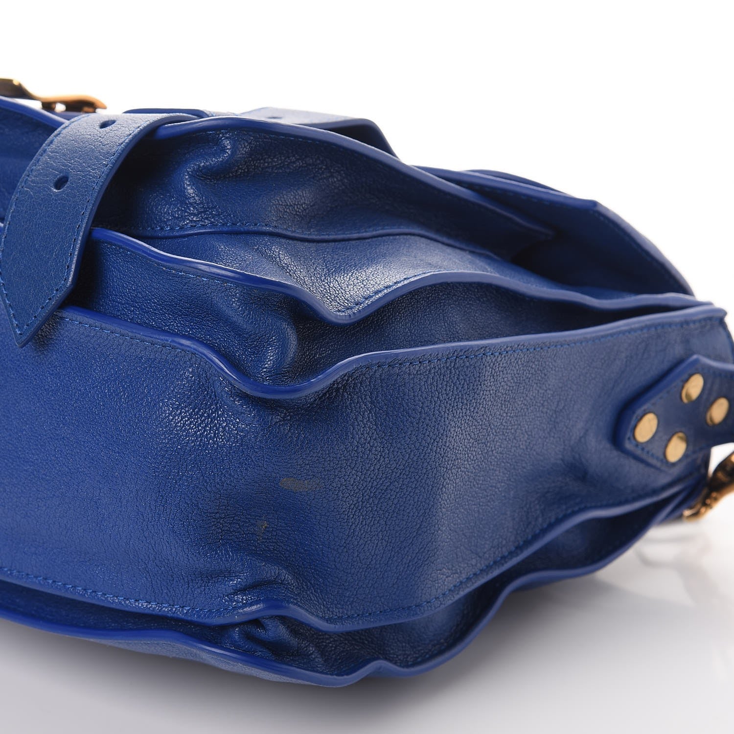 Proenza Schouler Lambskin Medium PS1 Satchel Royal Blue 10 of 10