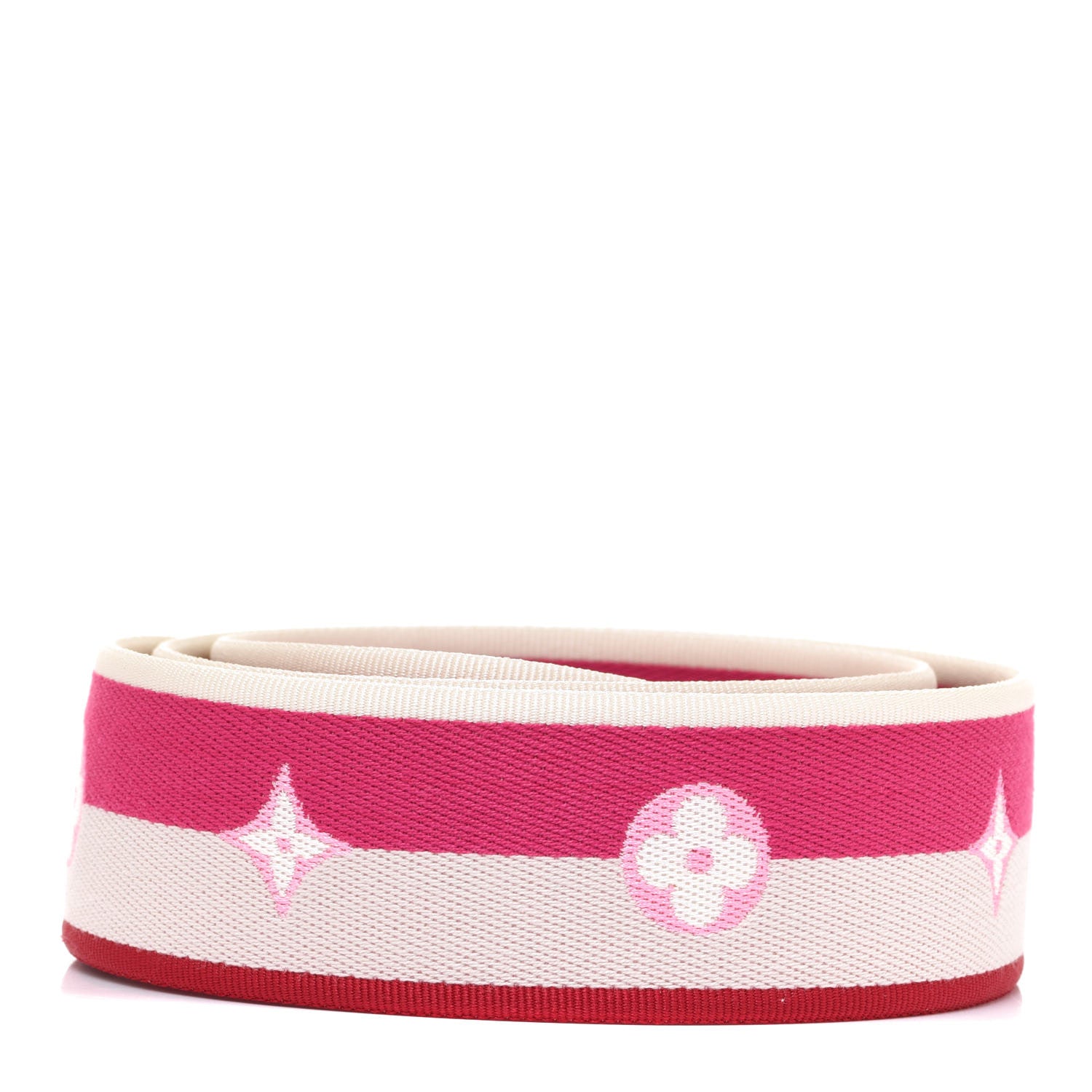 Louis Vuitton Jacquard Speedy Bandouliere 20 Shoulder Strap Fuchsia 2 of 4