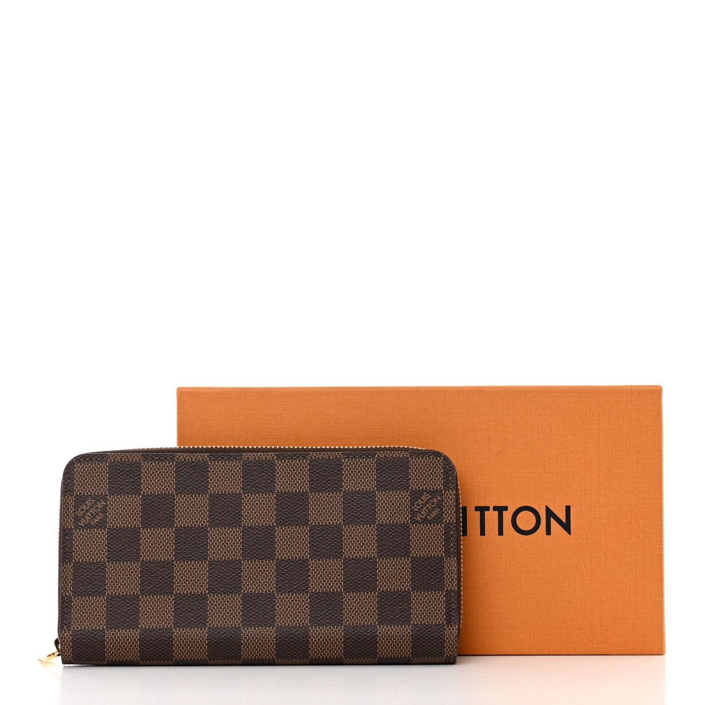 Damier Ebene Zippy Wallet