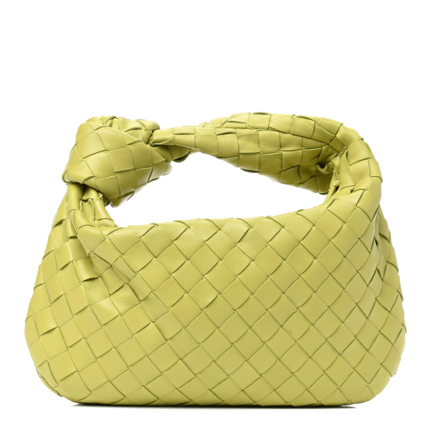 Nappa Intrecciato Mini Jodie Kiwi