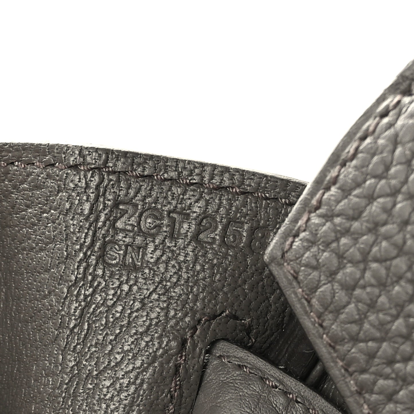 Togo Birkin 25 Etain