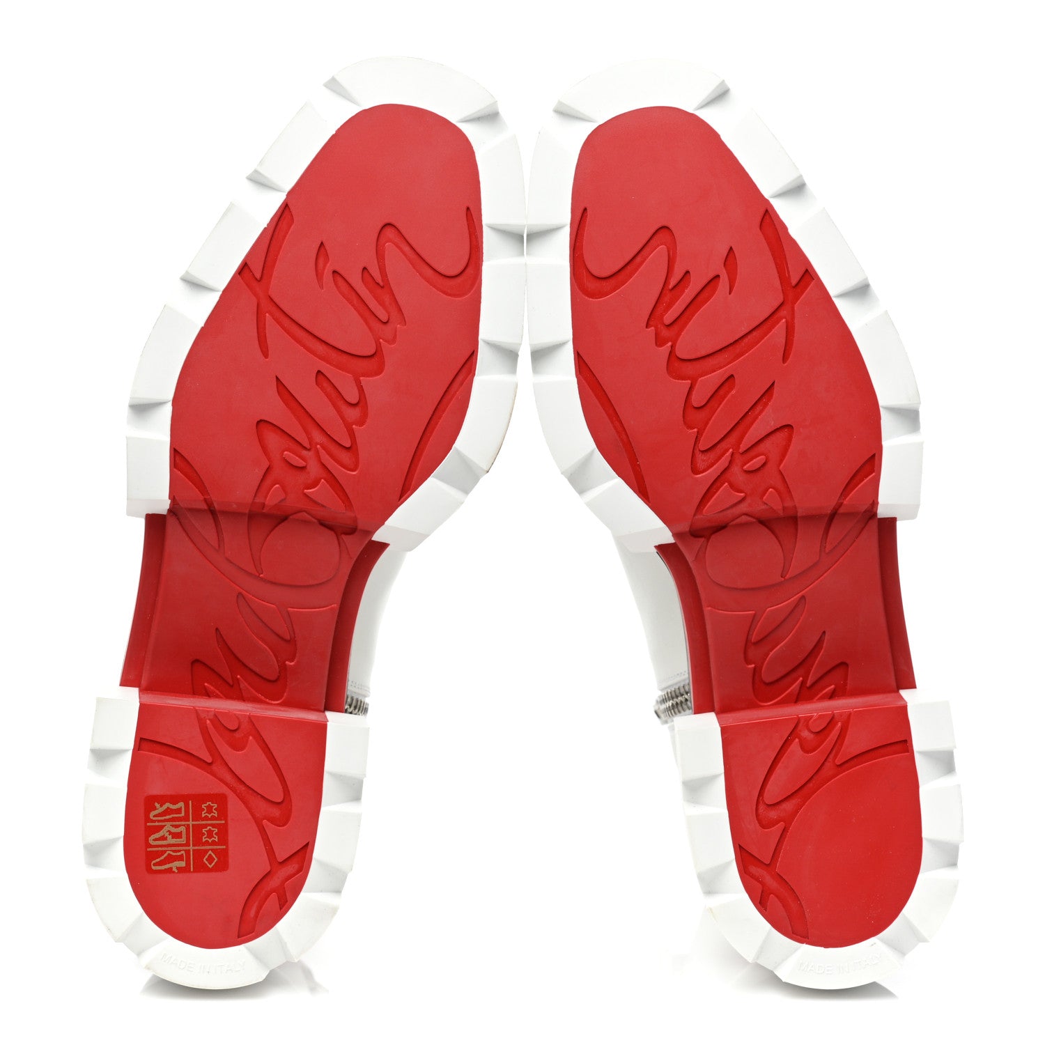 Christian Louboutin Calfskin Maxiboot Boots 37 Bianco 5 of 8