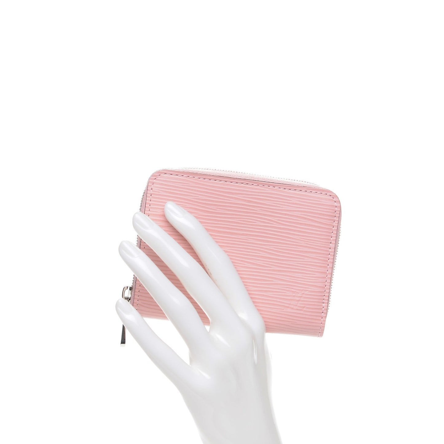 Epi Zippy Coin Purse Rose Ballerine
