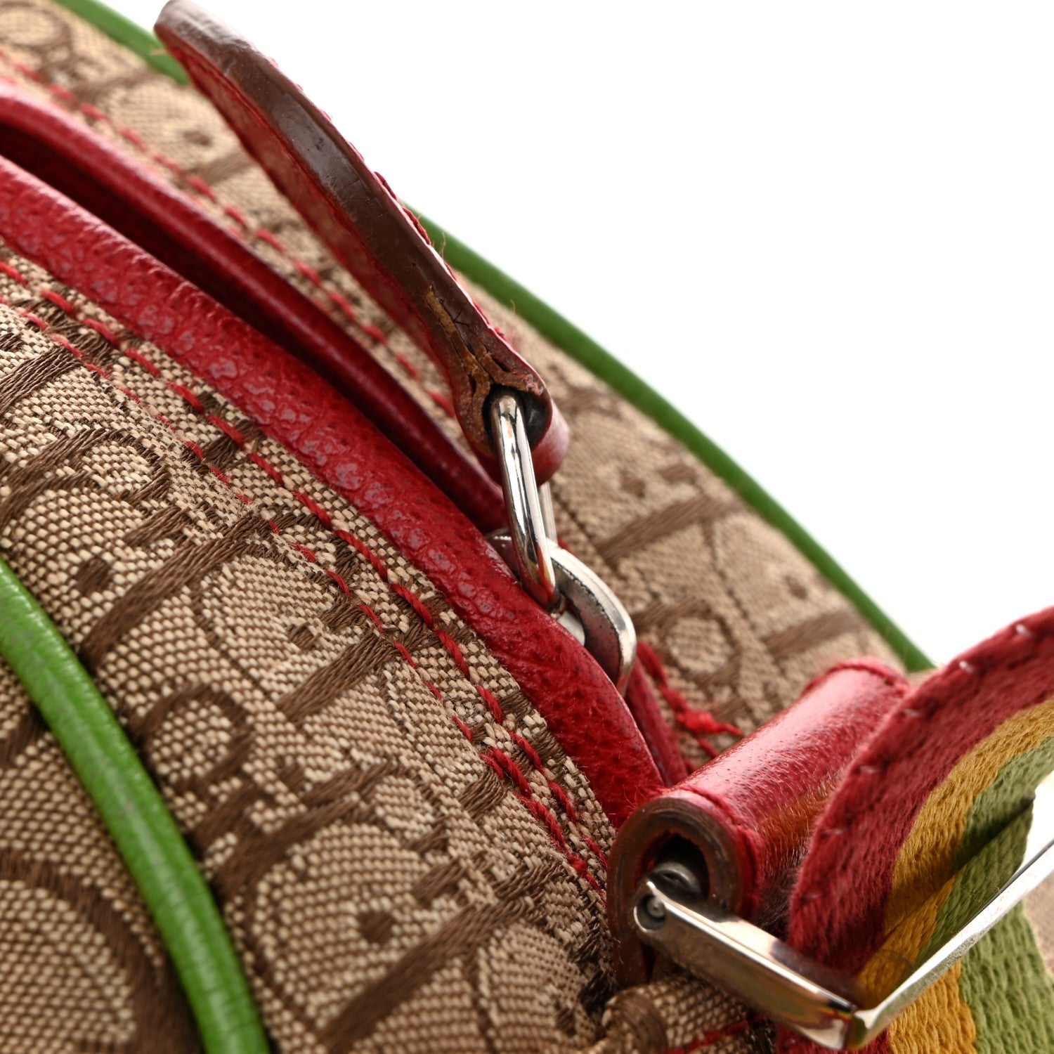 Christian Dior Monogram Rasta Shoulder Bag Beige 13 of 13