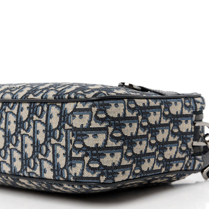 Christian Dior HOMME Oblique Maxi Safari Messenger Beige Black 12 of 12