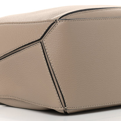 Loewe Grained Calfskin Small Puzzle Bag Sand 7 of 8