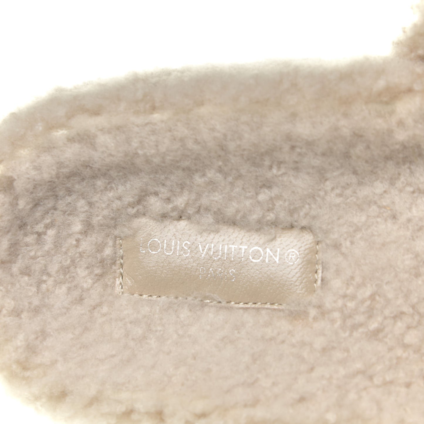Shearling Paseo Flat Comfort Mule 39 Beige