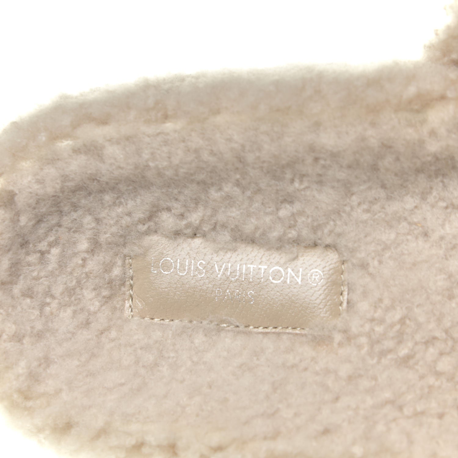 Louis Vuitton Shearling Paseo Flat Comfort Mule 39 Beige 11 of 12