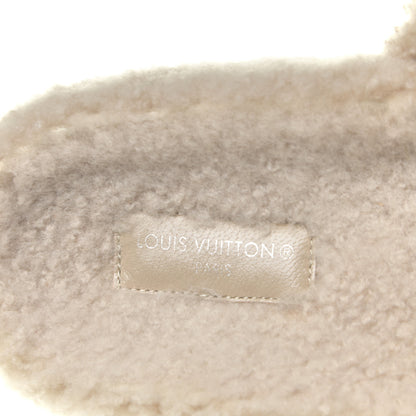 Louis Vuitton Shearling Paseo Flat Comfort Mule 39 Beige 11 of 12