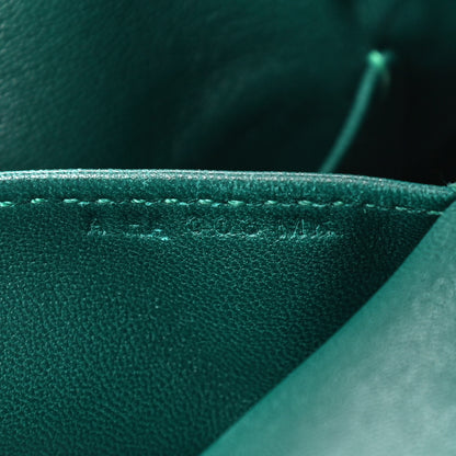 Hermes Evercolor Verso Toolbox 26 Bleu Zanzibar Malachite 7 of 10