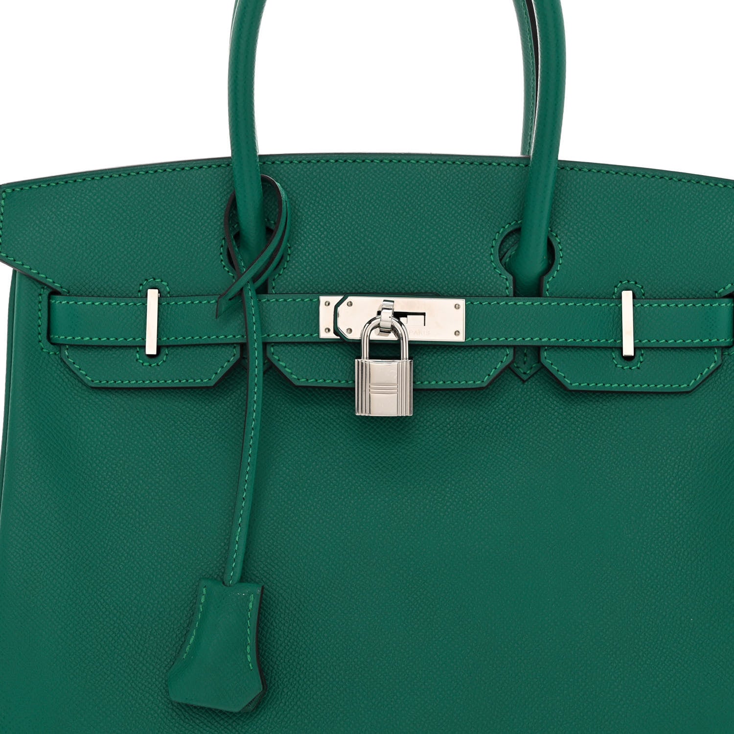 Hermes Epsom Birkin 30 Malachite 8 of 13