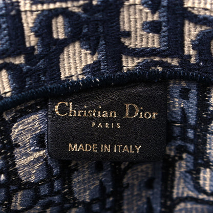 Christian Dior Oblique Book Tote Blue Multicolor 6 of 13