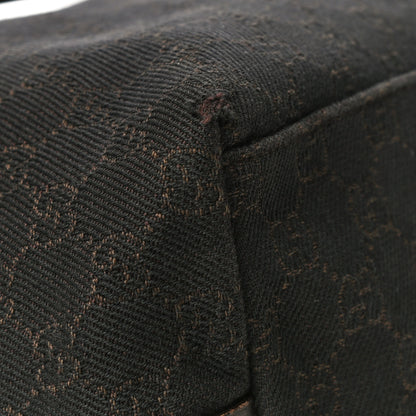 Gucci Nylon Monogram Gifford Tote Brown 25 of 30