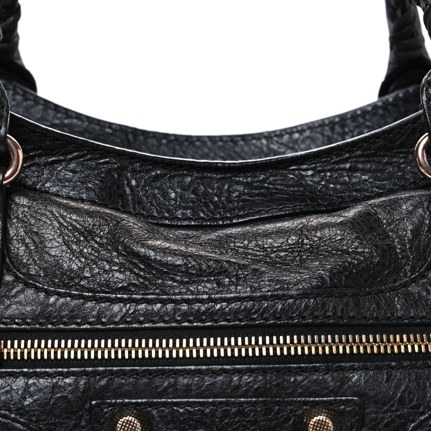 Balenciaga Agneau Giant 12 Rose Gold Hardware City Black 9 of 11