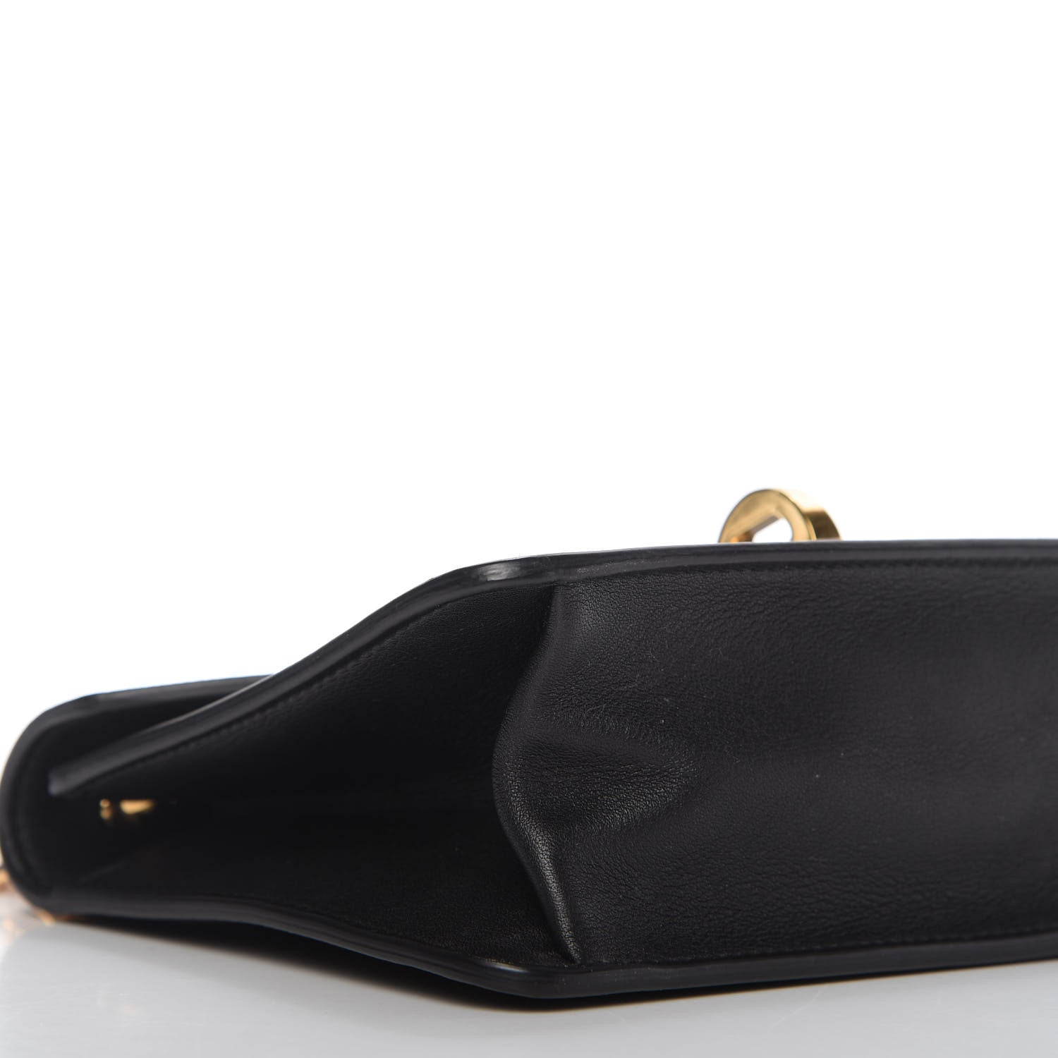 Christian Dior Smooth Calfskin Mini C'est Flap Bag Black 6 of 10