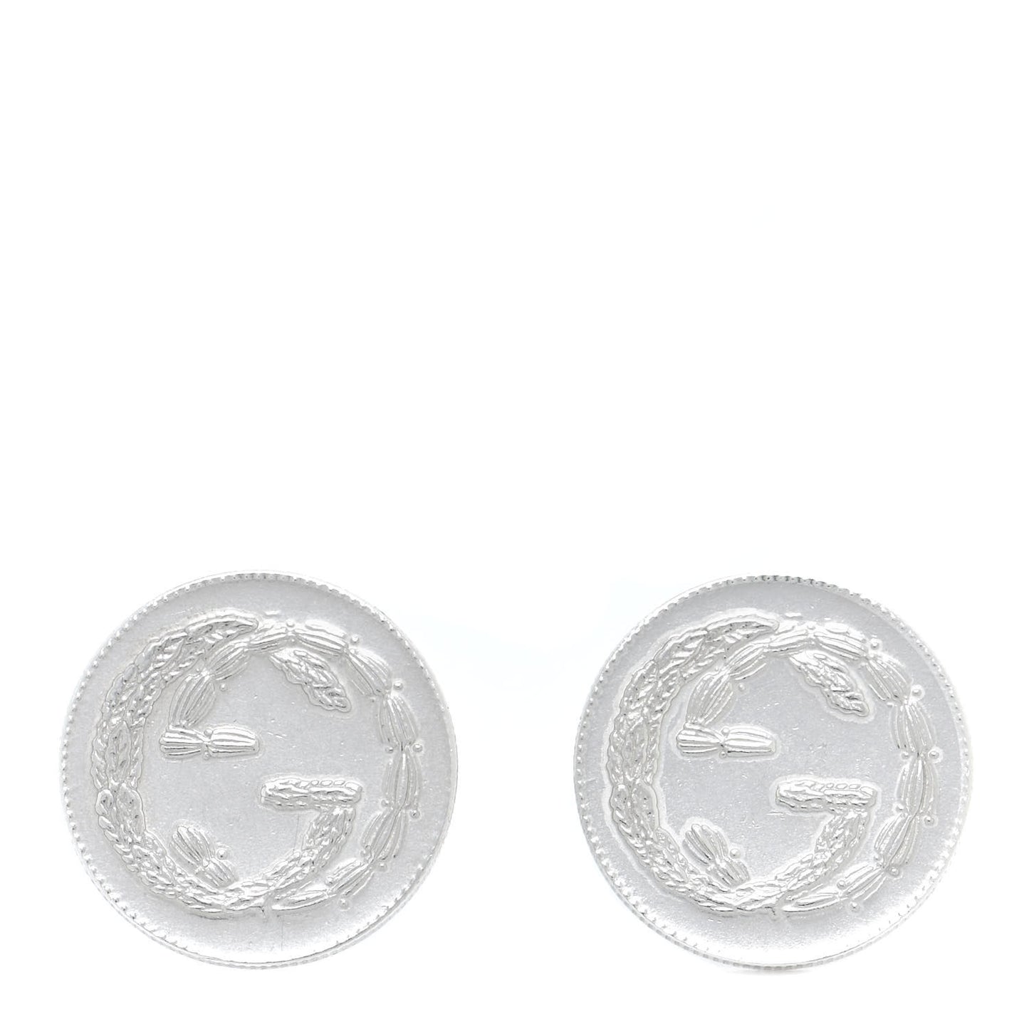Sterling Silver Interlocking G Cufflinks