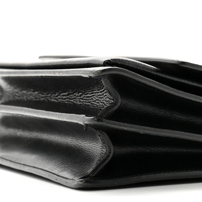 Saint Laurent Calfskin Medium Monogram Sunset Black 9 of 11