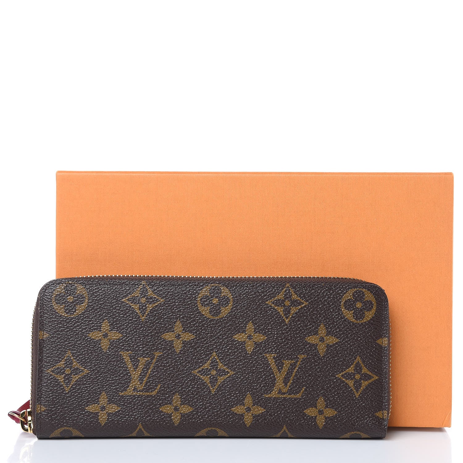 Louis Vuitton Monogram Clemence Wallet Fuchsia 10 of 10