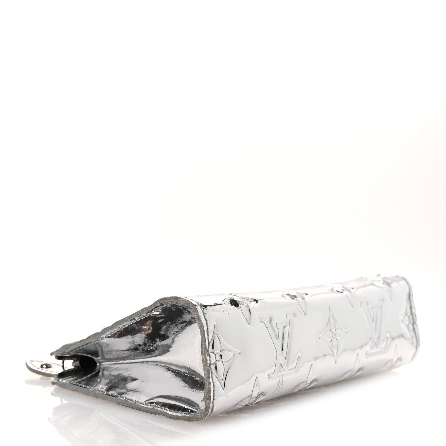 Louis Vuitton Monogram Miroir Trousse Cosmetic Bag Silver 1834535