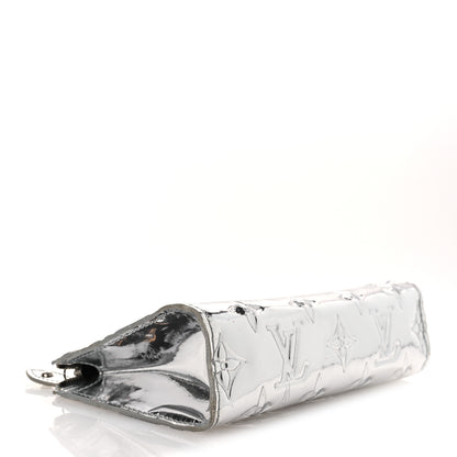 Louis Vuitton Monogram Miroir Trousse Cosmetic Bag Silver 4 of 10