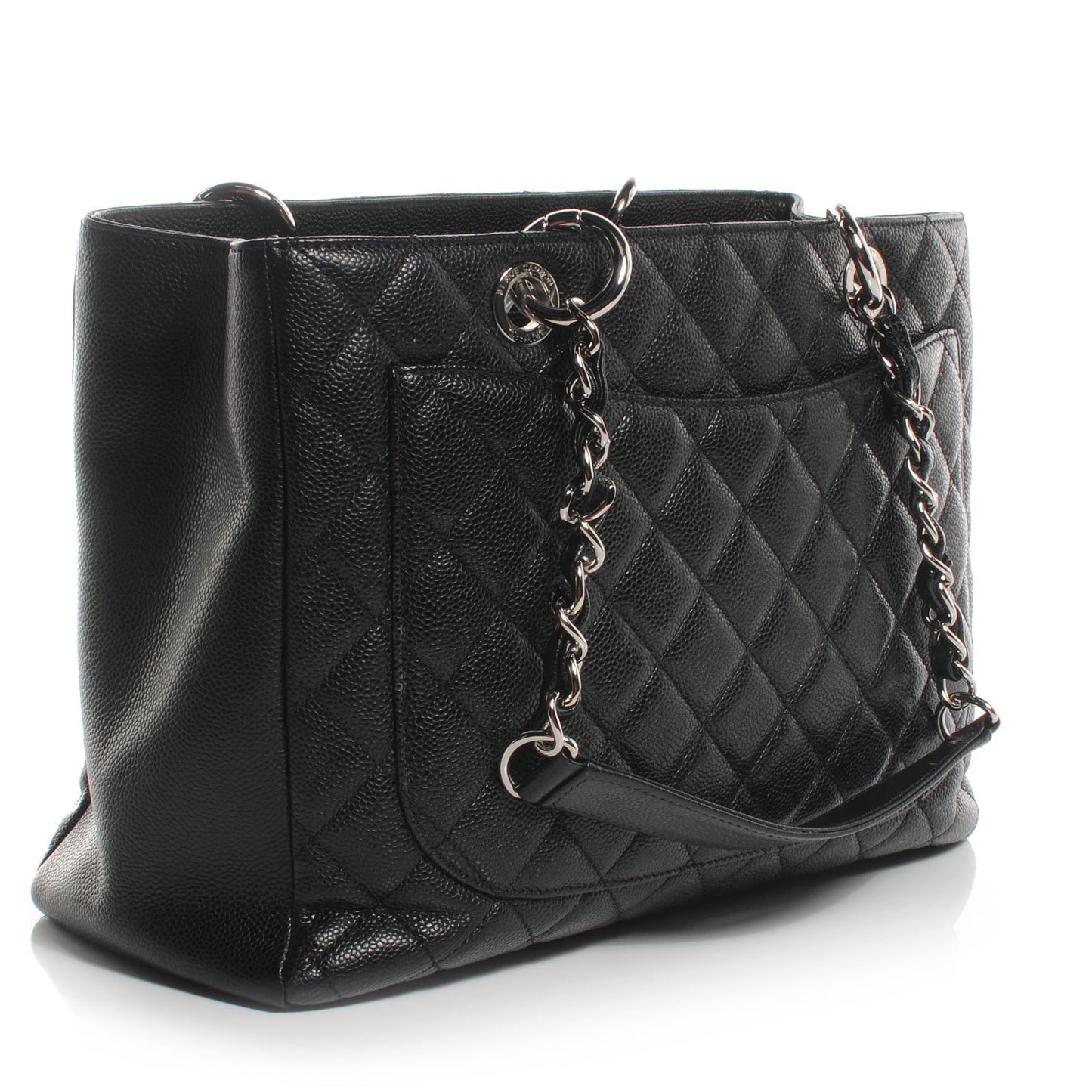 Caviar Grand Shopping Tote GST Black